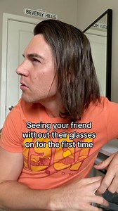 Damn bro 😅 #comedy #surprise #glasses #friends | Carlos Esparza