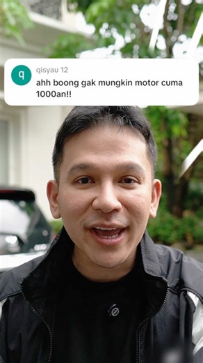 Gak yakin ada MOTOR RP1.000?! Mending buktiin sendiri deh 😱 Yuk, join sesi spesial Shopee Live aku, Jordi Onsu, tanggal 9 Maret jam 19.00 WIB. Di akun jordionsuofficial, selain ada Flash Sale Motor RP1.000, banyak promo bombastis yang juga nungguin kamu nih! Pokoknya jangan sampai nyesel karena kelewatan ya 🔥