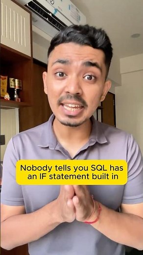 SQL CASE WHEN — The IF Statement Inside Every Query #shorts #sql