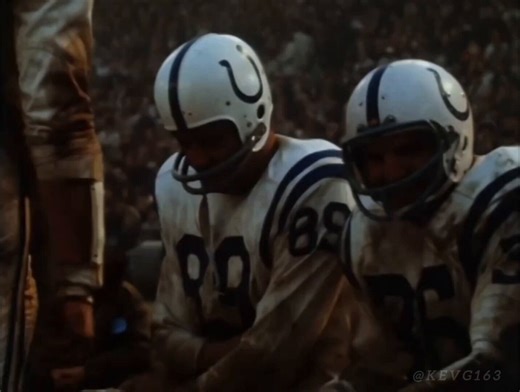"No Flag" FootballBeautiful full-color #NFL Films from 60 years agoSteve Sabol recounts the aggressive defensive approach of that era, the absence of rules protecting the quarterbacks and players near the sideline, and the then-legal savage style of play during the mid-1960s.
