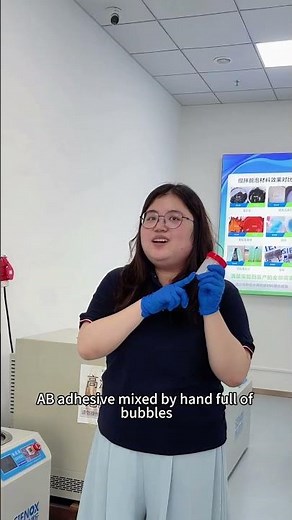 Epoxy AB Adhesive Degassing - Remove All Bubbles at Once