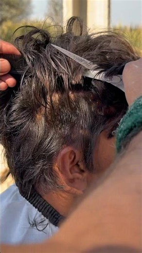 ASMR Barber 💈 Super Relaxing Scissors Haircut Tutorial #asmr #barber #asmrvideo