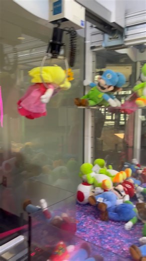 Super Mario Galaxy 🌌 Claw Machine #nyc #clawmachine #supermario #supermariogalaxy
