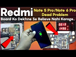 Redmi Note 6 Pro Dead Problem | After Water Damage Dead Problem How To Find & 💯%Fixed