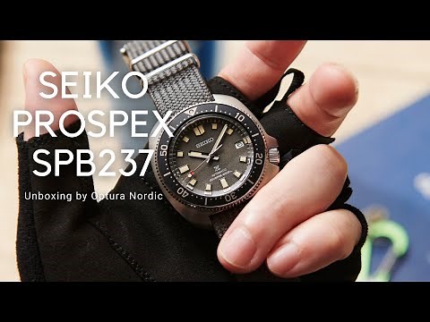 Seiko Prospex SPB237 Unboxing