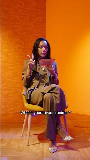 Avu-chan from QUEEN BEE spills their favorite anime 🧡 #QUEENBEE #Avu #animeopening #animeending