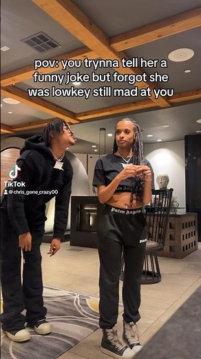 Chris and Nia funny Tiktok😂😭! #chrisgonecrazy #chrisandnia #influencercity