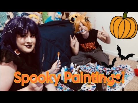 Spooky Scary Paintings! I BNHA Cosplay