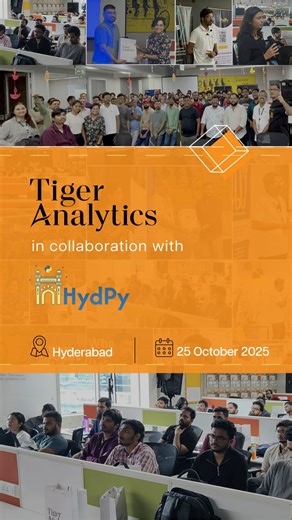 What an energizing meetup with the HydPy community at our Hyderabad...