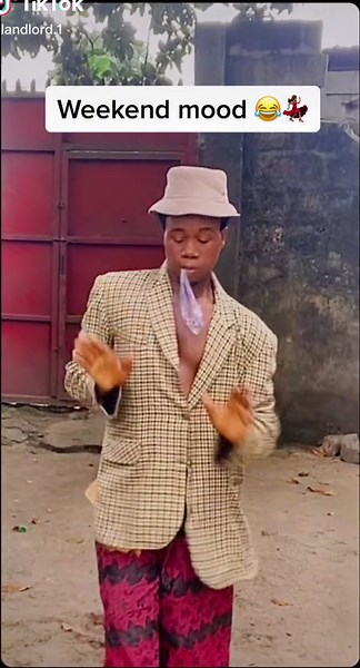 Weekend Dance Moves in a Stylish Checkered Suit