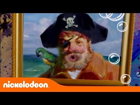 Vinheta Mês do Bob Esponja com o Capitão | Nickelodeon em Português