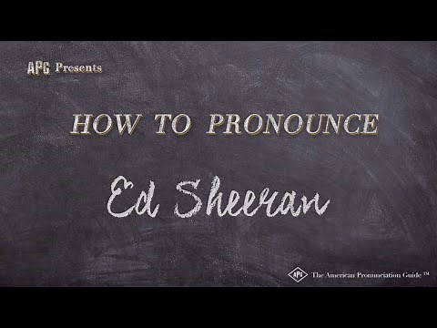 How to Pronounce Ed Sheeran (Real Life Examples!)