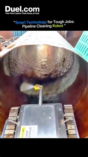 SCIENCE | FACTS | BEYOND | HISTORY | on Instagram: "Smart tech for the toughest jobs. This pipeline cleaning robot moves through narrow, dangerous spaces to remove buildup and keep entire systems running smoothly. No human risk. No shutdown needed. Just pure engineering efficiency. The future of maintenance is already here — and it’s automated. 💡⚙️ Would you trust a robot with this job? #facts #knowledge #didyouknow #innovation #technology #fyp #reels #engineering #robotics #maintenance #pipeli