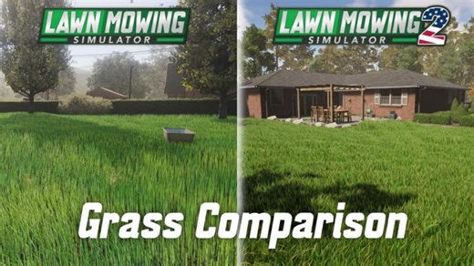 Lawn Mowing Simulator 2 - NEW Grass Tech!! | Dr Jackie Mulligan