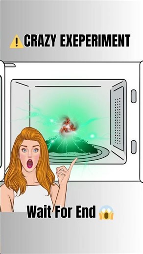 Crazy Science! Iron Powder in the Microwave 🤯 Must Watch | #shorts #microwavemagic