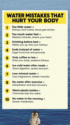 10 Water Drinking Mistakes That May Affect Your Health | Hydration Tips You Should Know