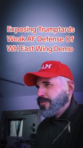 #Trump tards are unfixably ignorant and ungodly dumb. It's troll (badly) and gaslight. Naturally, mocking the mutated morons on Orange Gropenfuhrer wrecking east wing is easy #FDT #satire #MAGA Michael Hayne | THE BEER PARTY