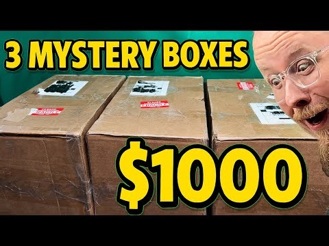 I Spent $1000 on 3 Mystery Short Boxes Full of Comics