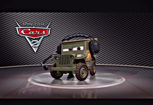 Cars 2 Sarge [Turntable] • • • • • #cars #cars2 #sarge #95 #radiatorsprings