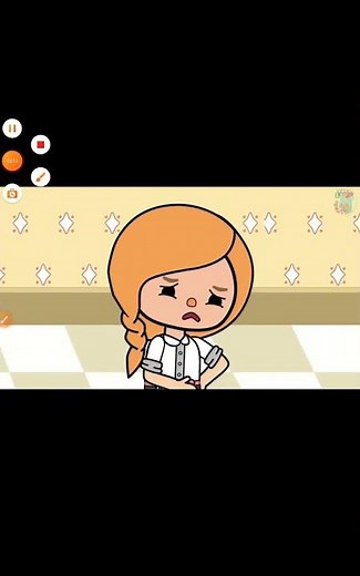 Toca animation crying