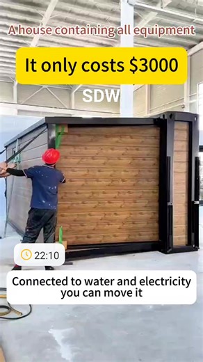 Bin Xu on Instagram: "Housing Crisis Savior! SDW Prefabs Go Viral Overseas 🚀 Expandable design + fast shipping worldwide! SDW containers work as dorms, offices, emergency shelters—install like Lego, durable & eco-friendly. #EmergencyHousing #ExpandableContainer #GlobalShipping #LowCarbonHome #PrefabHouse #EasyInstall #MultiSceneUse #ModularDorm #DurableDesign #OverseasHit"