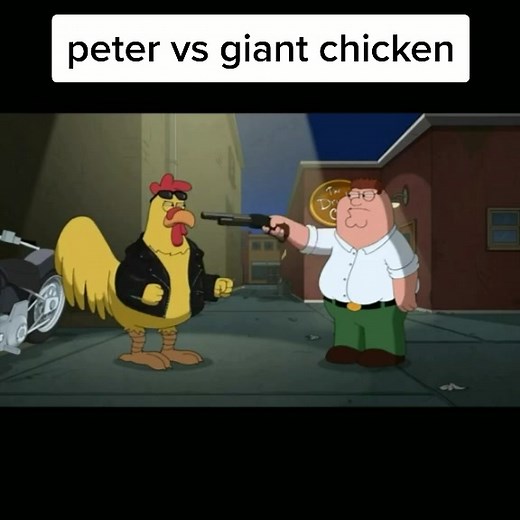 Hilarious Family Guy Moments: Peter vs Giant Chicken