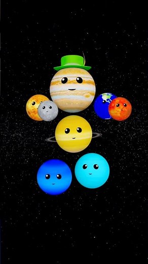 Planet Dance for kids 🔴🪓 | Funny Planets | #atoyday #funnyplanets #planetforbaby #rocboplanet