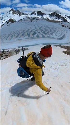 This is what happens if you don't choose your route carefully #hiking #outdoors #mountains