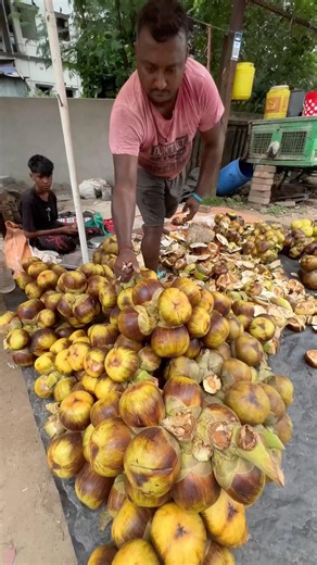 Amazing Plam Fruits Cutting Skills #shorts #shortvideo
