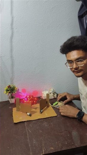 new idea automatic door open close #schoolproject #experiment