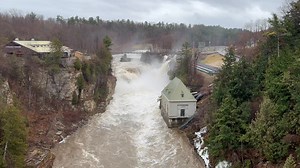 362K views · 10K reactions | The Ausable Chasm today was incredible! | Adirondack Drone | Facebook
