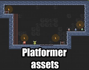 16x16 adventurer platformer assets by WuzzyWizard