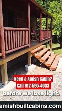 ONLY $159K FOR THIS CRAFTSMAN CABIN?!? AMISH BUILT MODULAR CABINS AND PREFAB HOMES, SHIP NATIONWIDE