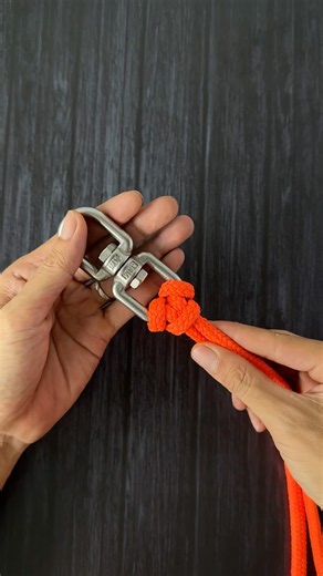 Easy Knot Tying Hack for Hardware & Swivels 🛠️