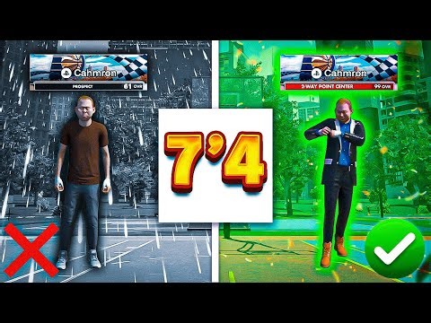 I Made A 7'4 Point Center in NBA 2K26... (Secret Method)