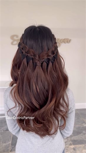 Sandra Monzon-Winder Ga Bridal Hairstylist on Instagram: "Frizz to flawless ✨ this post is in partnership with @saloncentric For this look, I used @colorwowhair Dream Coat to smooth frizz, boost shine, and create the perfect base for styling. Even after curling and braiding, the hair stayed smooth and healthy-looking. Color Wow is an award-winning, woman-owned brand trusted by top stylists, and now it’s available at SalonCentric 🖤 #SXColorWowJan26 #SalonCentricPartner #ColorWow #DreamCoat #Friz