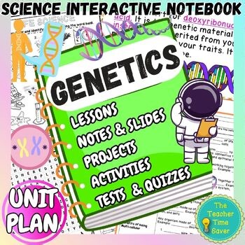 Genetics & Heredity Unit Plan | Interactive Science Notebook Activity Bundle