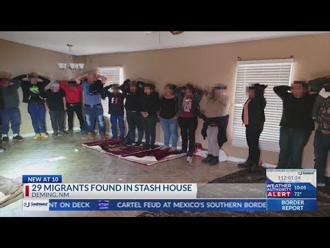 29 migrants found in stash house
