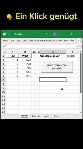 Too many worksheets? Excel creates a table of contents! 🤯