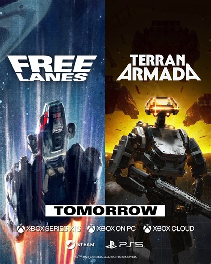 Dreaming of exploring the stars ✨There's just one day until the Free Lanes update and Terran Armada release on PC, Xbox, and PlayStation!Learn more about the update: https://t.co/vqNUfGy4t6