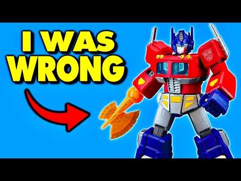 my FIRST Transformers figure.... (Blokees Action Edition - G1 Optimus Prime model kit)