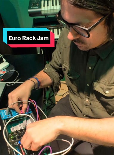 euro rack midi trance jam #trance #eurorack #octapad #modularsynthesizer