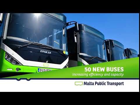 Malta Public Transport | 50 New Buses | Upgrading our fleet