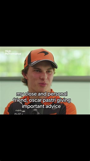 Oscar Piastri's Honest Advice on Tough Situations