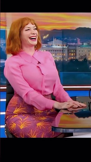 nobody's moving on from this christina hendricks moment #grammys #celebrity #iconic