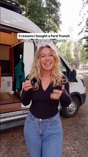 ford transit vs sprinter/promaster #vanlife #vanbuild #fordtransit