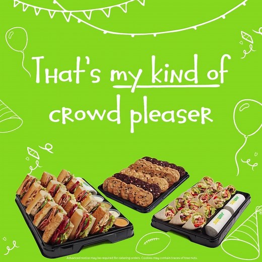 2.8K reactions · 214 shares | Subway® Catering has a delicious range of subs, wraps and cookie platters to choose from, the perfect way to feed a hungry crowd. Order in store or online. #mykindofcrowdpleaser | Subway Australia | Facebook