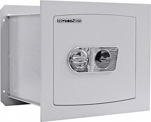 Rottner Gecertificeerde Muurkluis Delta 40|Sleutelslot |43x49x38,5cm|46L|Certificaat... | bol