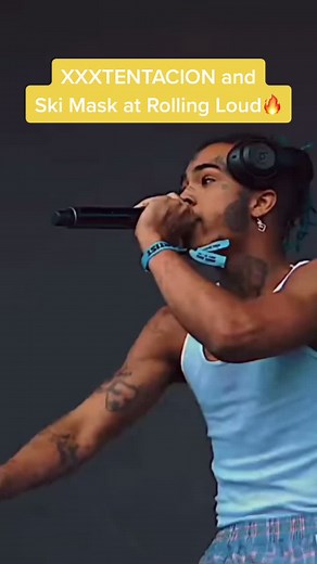 Electric Performance by XXXTENTACION and Ski Mask at Rolling Loud🔥