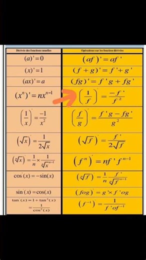 Dérivation #mathematics #algebra #exam #education #toutlemonde